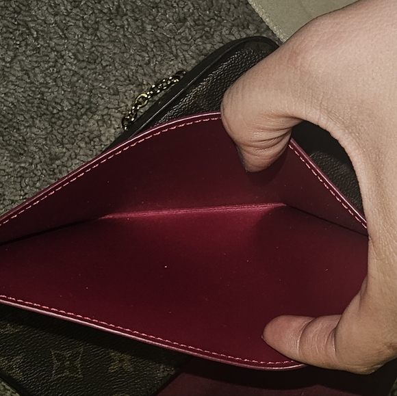 Louis Vuitton Félicie Pochette Monogram Wallet On Chain - Picture 7 of 7